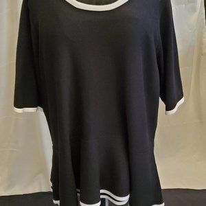 Jessica London Black & White Flare  Bottom